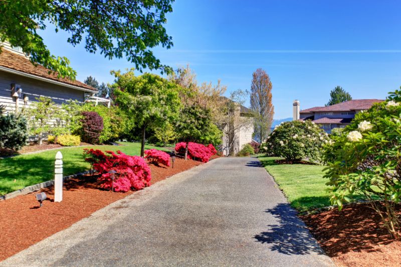 footpath made of concrete