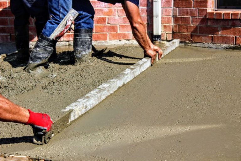 concrete slabs