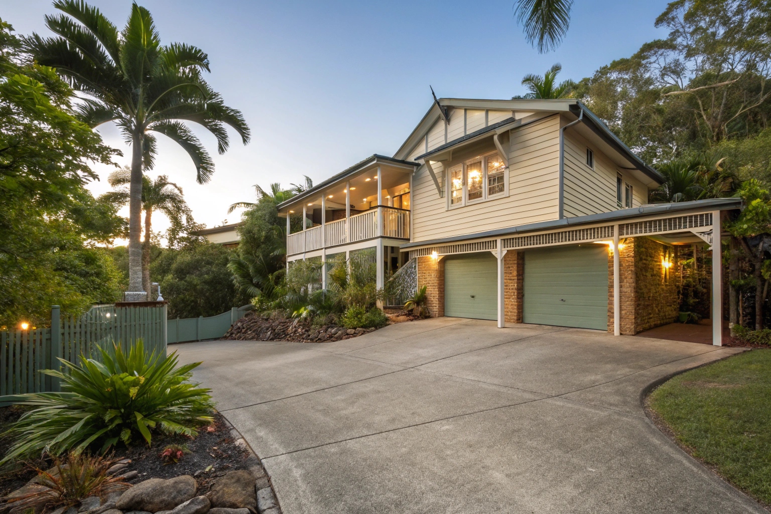 Bundaberg home with concrete driveway area for removal service